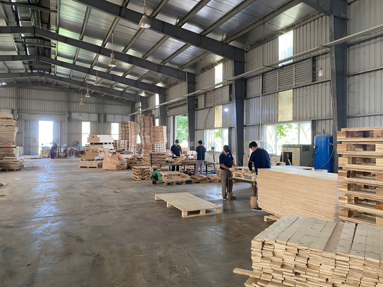 Sản xuất và cung cấp pallet tại Hải Phòng